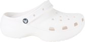 Crocs - Classic Platform Clog Women - Plateauzool Clogs - maat 41/42 - Wit