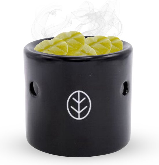 Scentchips® Luxx Leaf Zwart waxbrander geurbrander