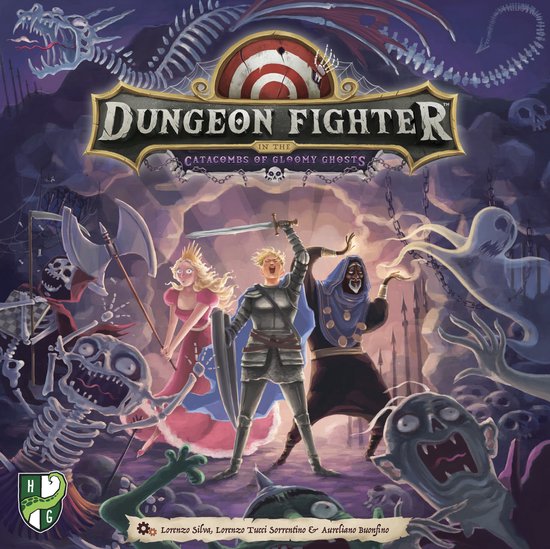 Dungeon Fighter in the Catacombs of Gloomy Ghosts - Jeu de société - Anglais - Horrible Guild