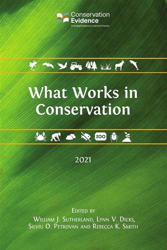 What Works in Conservation 2021 - cover