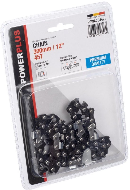 Powerplus POWACG4421 Ketting - 12" - 300mm - 45T - Premium van Powerplus — afbeelding 2