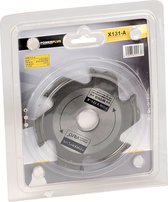 Powerplus cirkelzaagblad POWX131A - Ø 100x22mm – 6 Tanden – Tot 22 mm diep – Zacht en hart hout - Geschikt voor POWX131 lamellenfrees