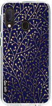 Casetastic Softcover Samsung Galaxy A20e (2019) - Berry Branches Navy Gold