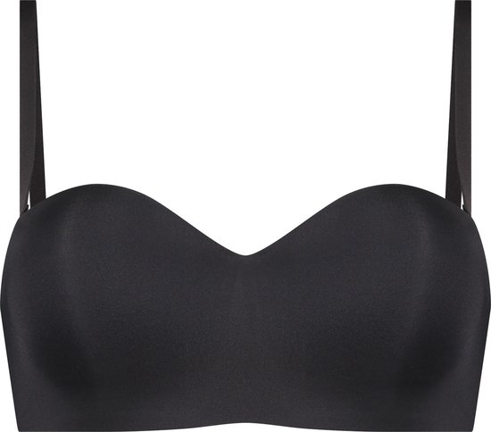 Hunkemöller Voorgevormde strapless beugel-bh Smooth Zwart B70