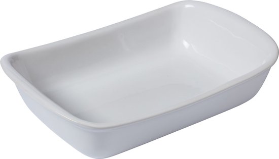 Pyrex - Plat à four Supreme Rectangle 3,2 litres - Wit - Céramique