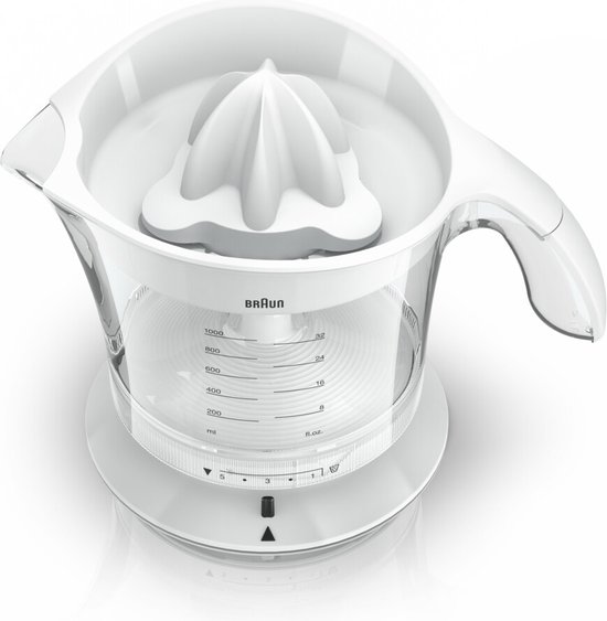 Braun CitrusQuick 1 MPZ 9 - Elektrische Citruspers - Verstelbare