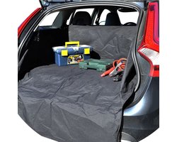 ProPlus Kofferbakbescherming - 110 x 80 x 40 cm - Kofferbakbeschermdeken - Verhoogde Zijstukken - Waterafstotend - Antislip - Hondendeken - M - Zwart