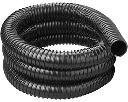 ProPlus Afvalwaterslang - 2.5 m - Afwatering - Temperatuurbestendig - Flexibel en Uittrekbaar - ø 40 mm - Voor het Geleiden van Afvalwater vanuit caravans/campers, vijvers en zwembaden - Afvoerkanaal - Zwart