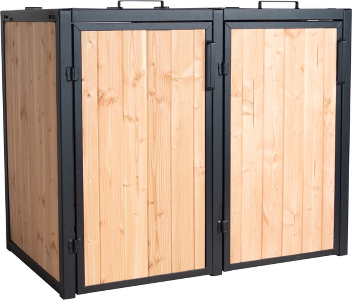 Container ombouw voor 2 containers
