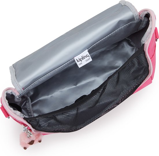 Grande Boîte à Lunch Kipling NEW KICHIROU - Polyamide Coloré - Bandoulière Ajustable