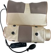 Bol.com Orthopedisch Massagekussen - Slaapkussen - Massage Apparaat - Kneedmassage - Warmte - Nek - Rug - Wervels - Elektrisch -... aanbieding
