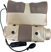 Orthopedisch Massagekussen - Slaapkussen - Massage Apparaat - Kneedmassage - Warmte - Nek - Rug - Wervels - Elektrisch - Draadloos - Shiatsu - Warmte