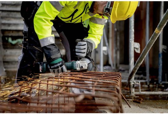 Metabo W18 7-125 | Meuleuse d'angle à batterie | 18 V | 125 mm | 8500 /min | Sans batterie ni chargeur