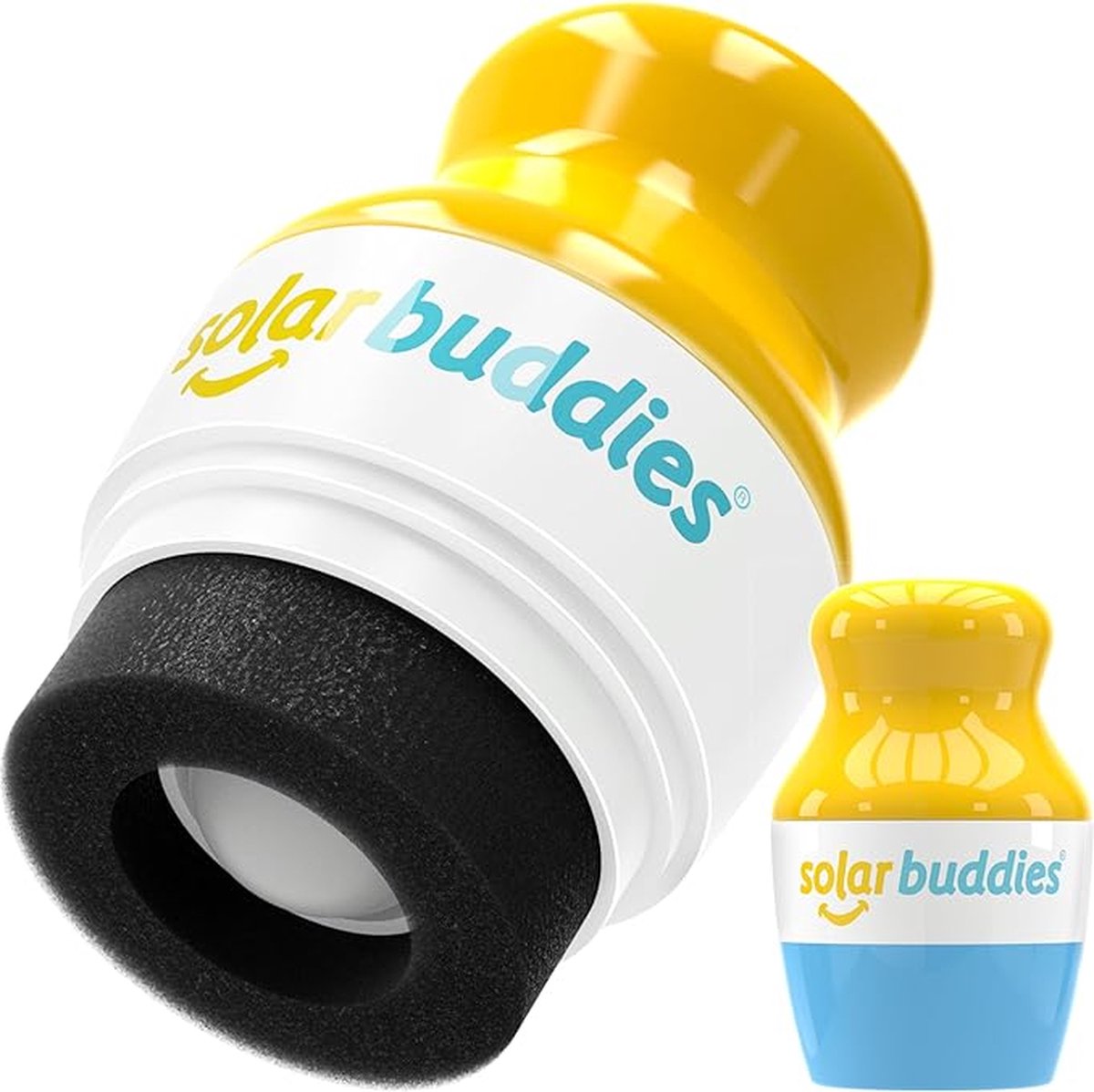 Goedkoopste Solar Buddies Ozzy Blue - Zonnebrandcrème Applicator - Herbruikbare roll-on sponsapplicator voor zonnebrandcrème, zonnebrand en lotion voor kinderen, volwassenen en gezinnen - Zonnebrand - Zonnebrandroller