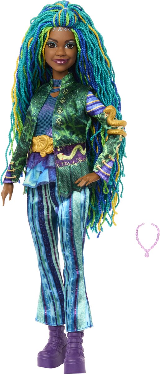Mattel Disney Descendants: The Rise Of Red , Uliana, Younger Sister of Ursula Doll, Modepop, Vrouw, 4 jaar, Meisjes, Meerkleurig van Merkloos — afbeelding 5