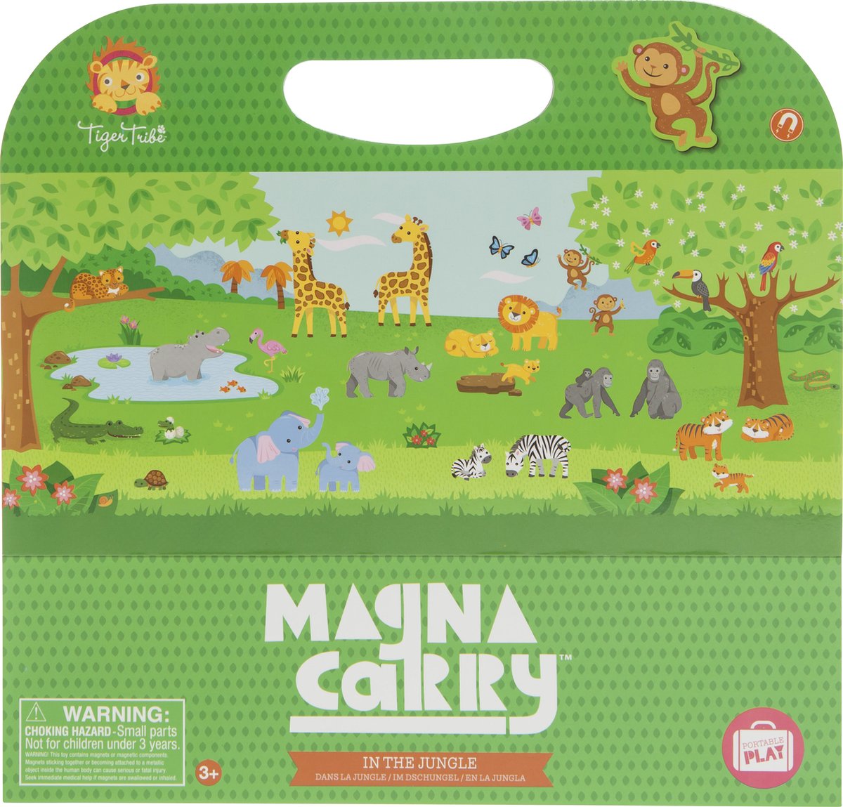 Tiger Tribe magneetboek - In the Jungle