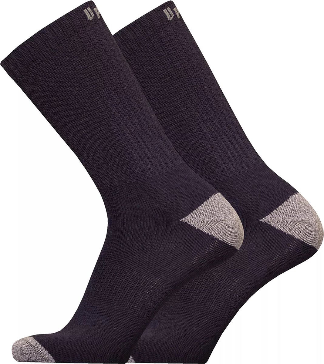 UphillSport 2-Pack Trekking Sokken Drielaagse Lichtgewicht Heren Dames – 47-50 9189 Grijs