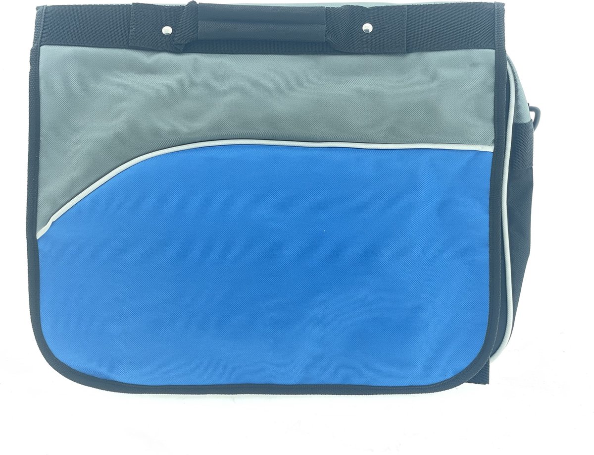 Schoudertas voor laptop/documenten 15.6 inch multikleur