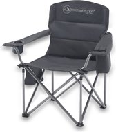 Bol.com Hikemeister ® XXL Campingstoel opvouwbare klapstoel tot 158 kg gevoerd met geisoleerde bekerhouders vis stoel met armleu... aanbieding