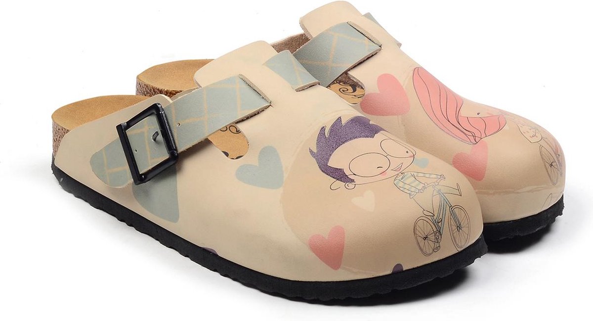 GOBY Clogs met Cycling & Ontwerp Handgemaakt Hoge Kwaliteit
