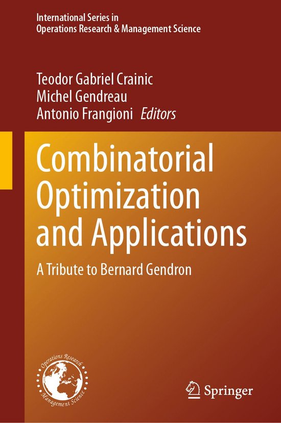 Business and Management (R0) - Combinatorial Optimization an ... - cover