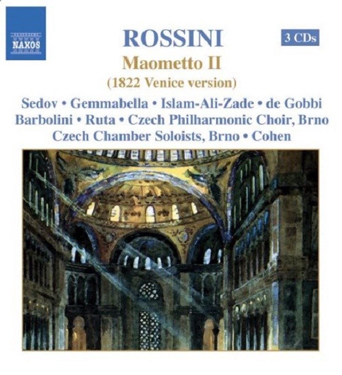 Brno Czech Chamber Soloists, Brno Czech Philharmonic Choir - Rossini: Maometto II (3 CD)