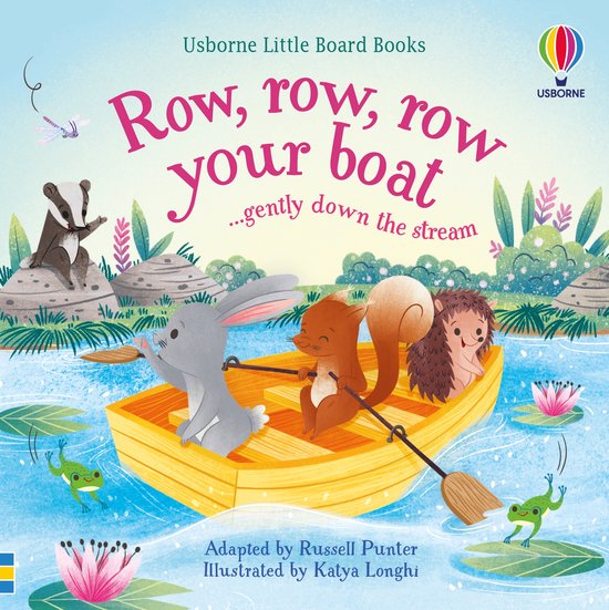 Little Board Books- Row, row, row your boat gently down the stream