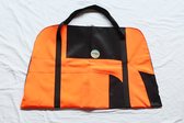 Recycle droogpak tas | Procean | Neon oranje - zwart