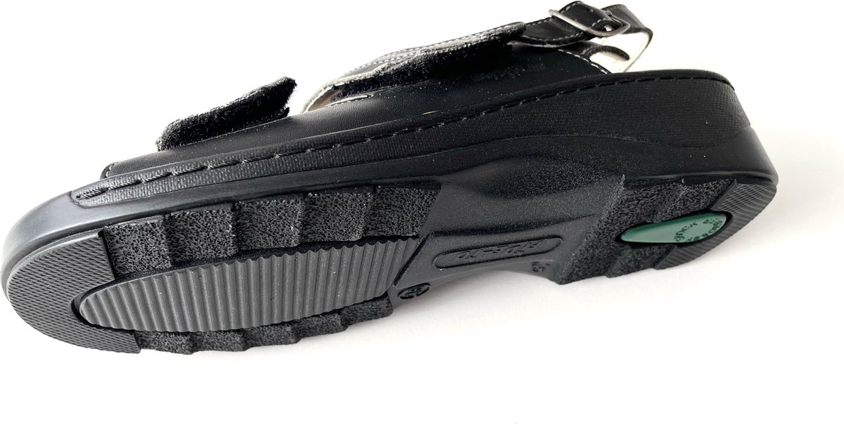 Softline Fidelio 2344280 Comfort Dames Sandalen met uitneembaar voetbed Zwart