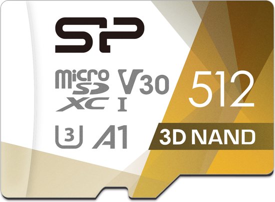 Foto: Silicon power 512gb micro sd card u3 sdxc microsdxc high speed microsd memory card for steam deck nintendo switch dji pocket 3 and drone