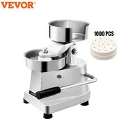Bol.com Vevor - Hamburgerpers - Hamburgermaker - BBQ accessoires - OOk voor commercieel gebruik - Roestvrij staal aanbieding