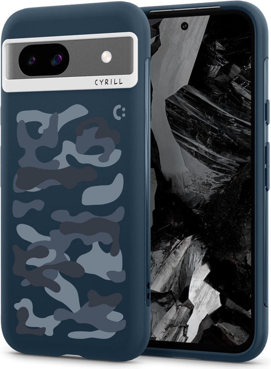 Spigen Cyrill Ultra Color - Hoesje Geschikt voor Google Pixel 8a - Back Cover Deep Sea