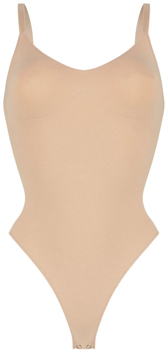 Teep® Corrigerend ondergoed - Stringbody - Beige | Maat M - Shapewear