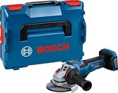 Bosch Professional GWS 18V-15 Accu haakse slijper 125mm 18V Basic Body in L-Boxx - 06019H6B02