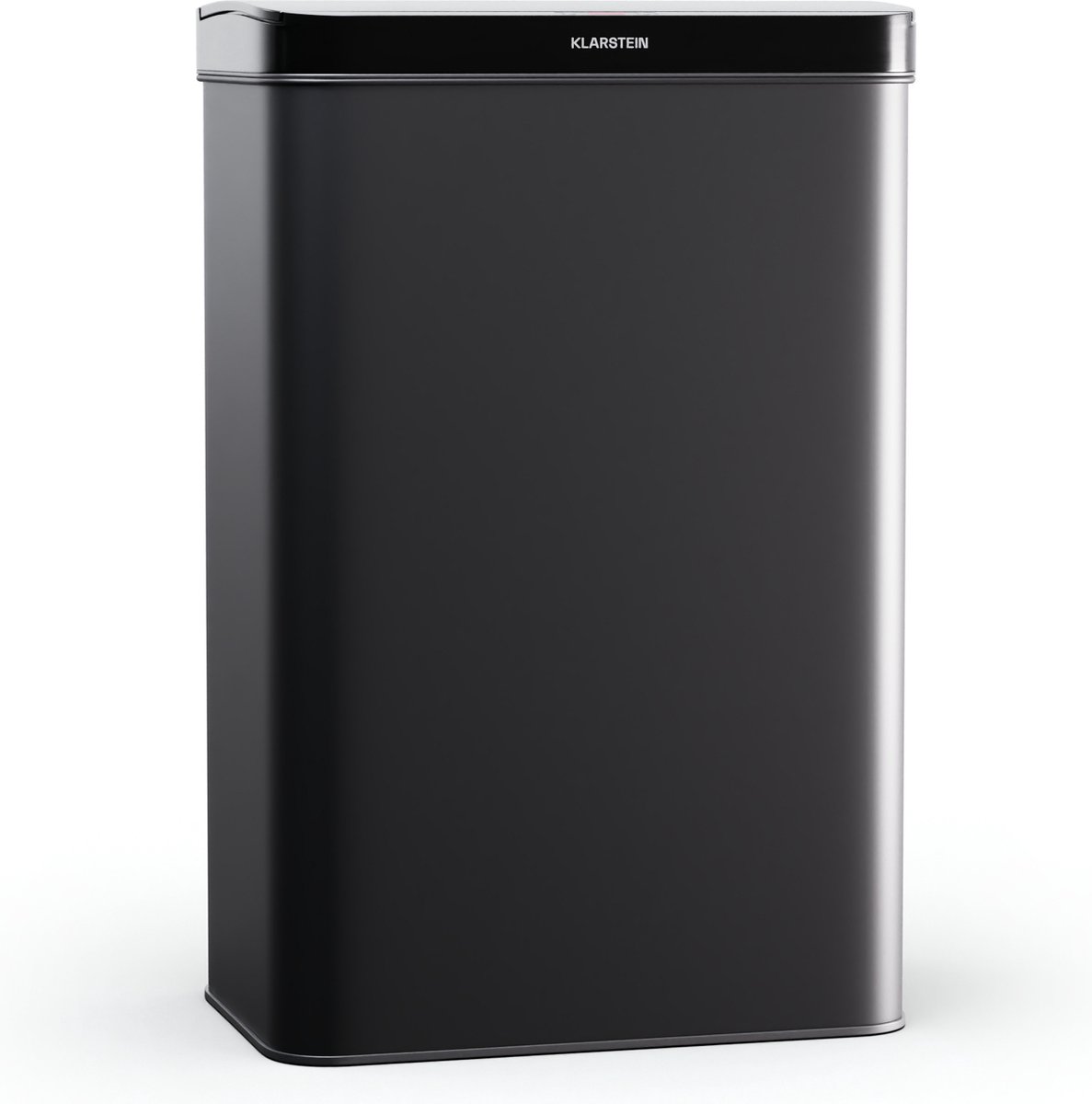 Goedkoopste Klarstein Touchless Sensor - 50 Liter - LED Bedieningspaneel & Soft-close deksel - Zwart matte automatische afvalemmer - Hands-free bediening - Zwart