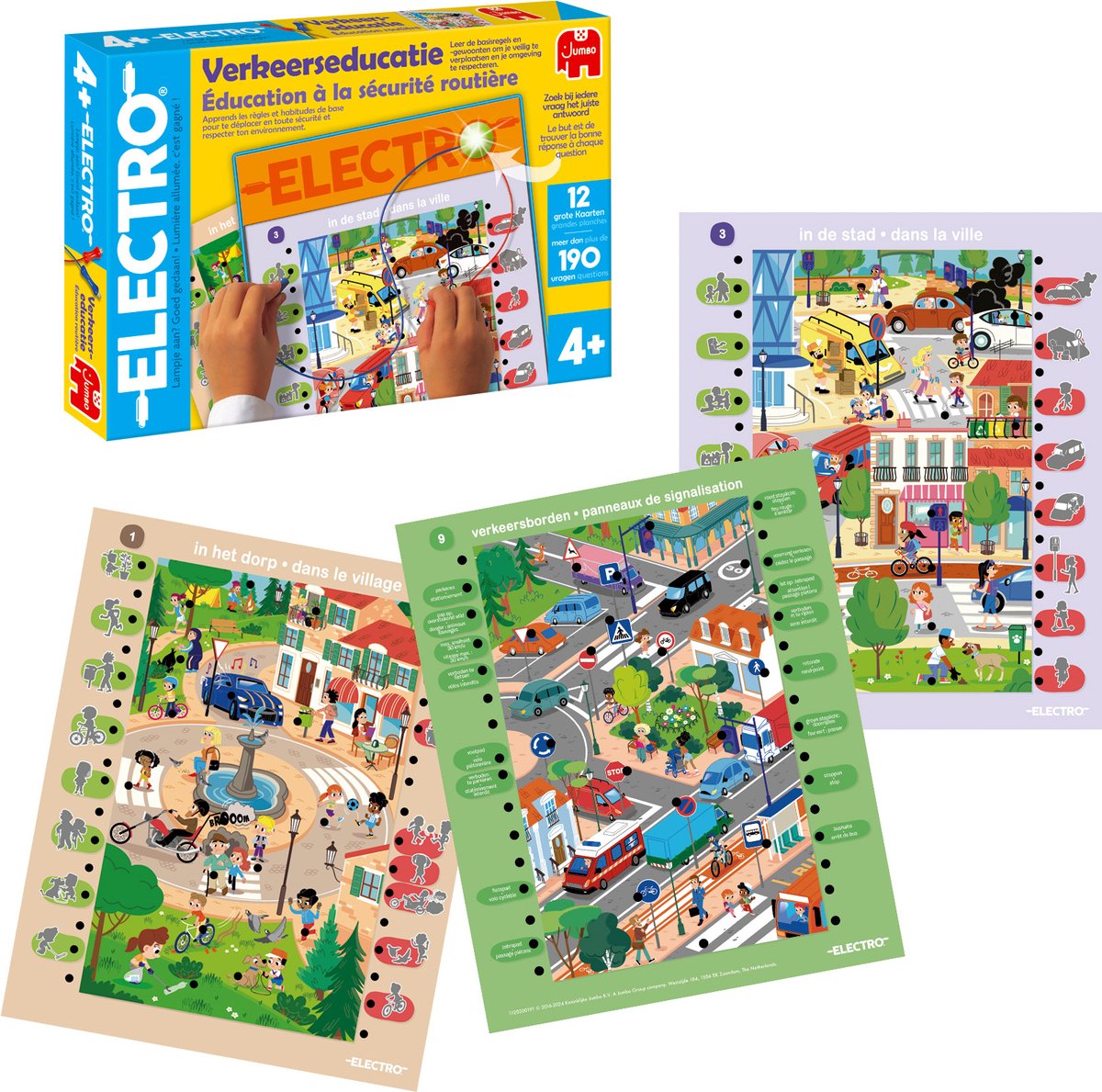 Jumbo - Electro Verkeerseducatie - Nederlandstalig - Educatief spel — afbeelding 3