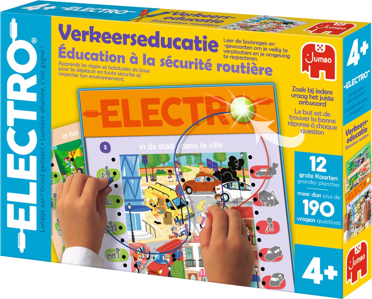 Jumbo - Electro Verkeerseducatie - Nederlandstalig - Educatief spel — afbeelding 4