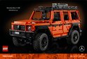 LEGO Technic Mercedes-Benz G 500 Professional Line, oranje, productfoto.