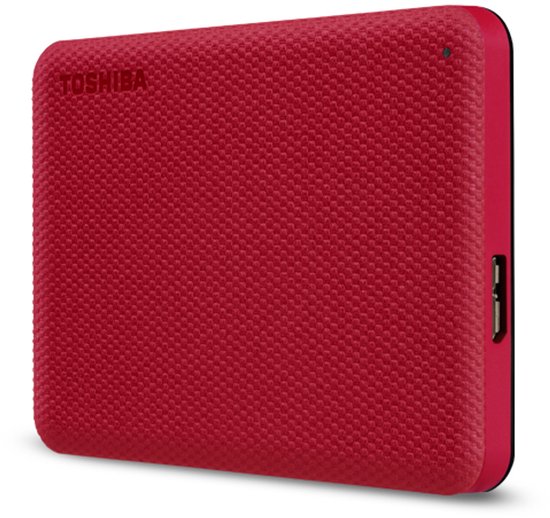 External Hard Drive Toshiba CANVIO ADVANCE Red 4TB USB 3.2 Gen 1 van Merkloos — afbeelding 3