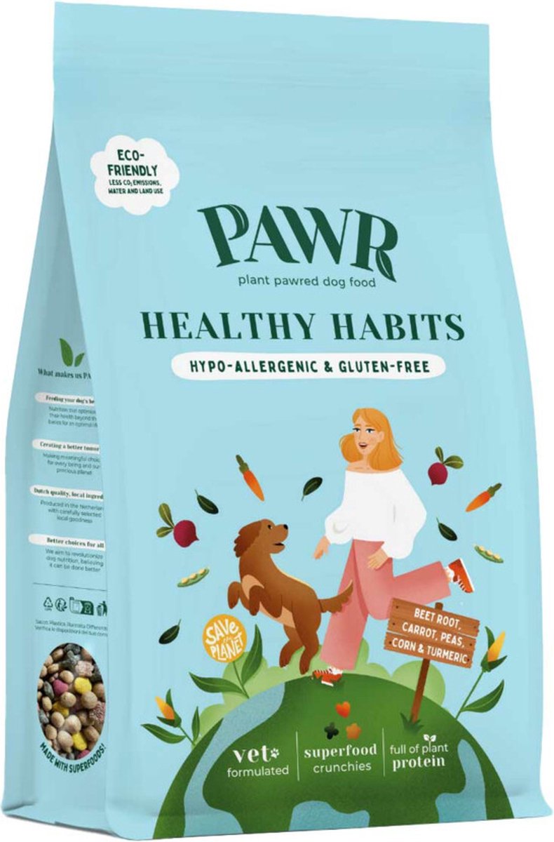 Pawr PAWR Healthy Habits - 4 x 2,5 kg - Voordeelverpakking