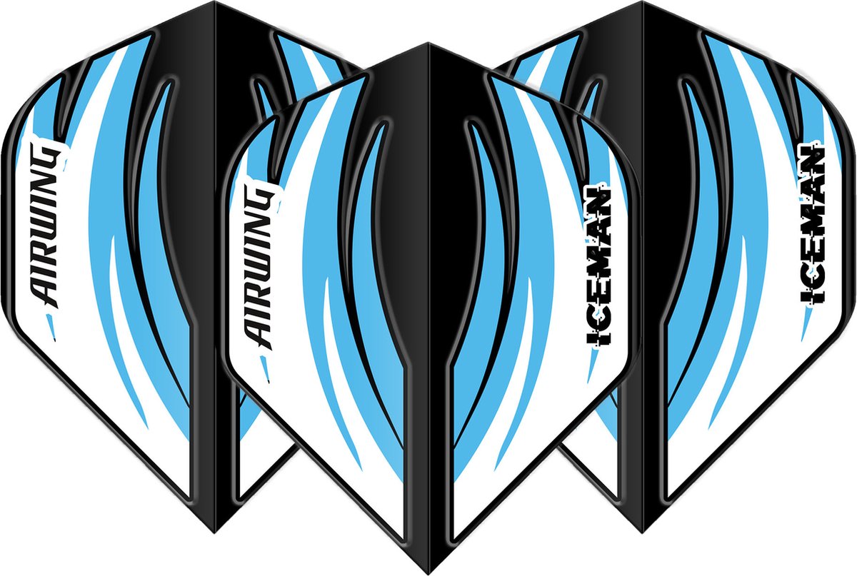 Red Dragon Airwing Gerwyn Price Black Blue - Dart Flights