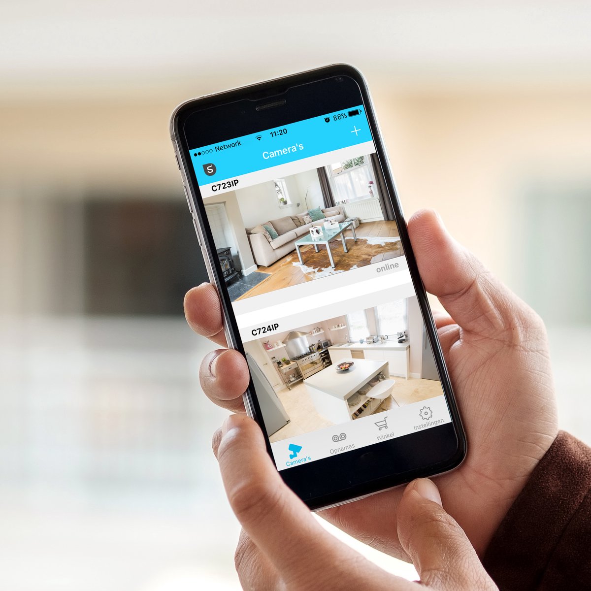 Smartwares C923IP IP Camera – Geschikt voor buitengebruik – Nachtzicht – Bewegingsdetectie – foto 2
