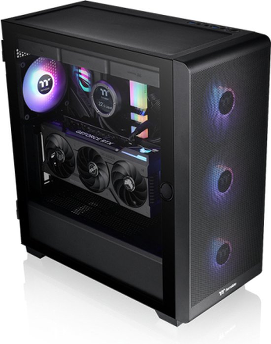 Thermaltake S250 TG Midi Tower Black (4/6)