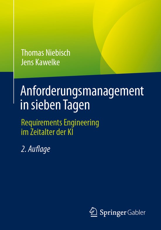 Anforderungsmanagement in sieben Tagen - cover