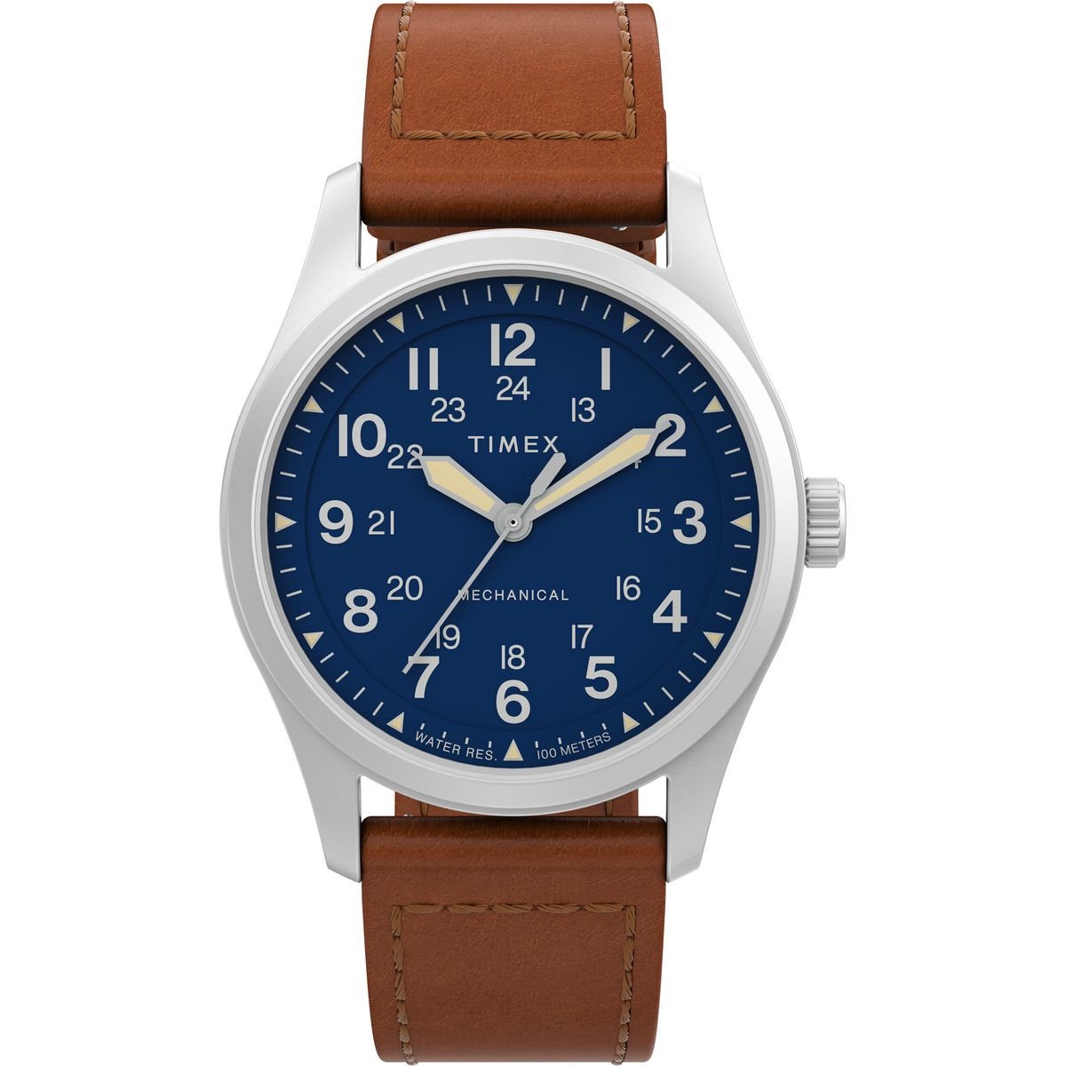 Timex Expedition North Field Post TW2V00700 Horloge - Leer - Bruin - Ø 38 mm