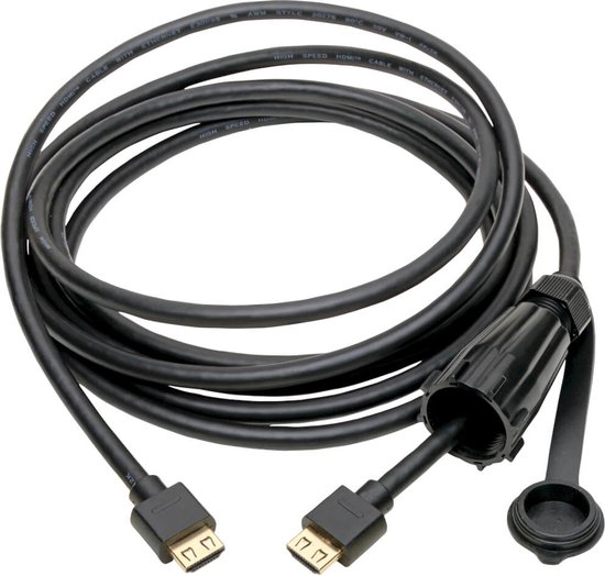 Tripp Lite P569-010-IND, 3,05 m, HDMI Type A (Standard), HDMI Type A (Standard), 3840 x 2160 pixels, Canal de retour audio (ARC, Audio Return Channel), Noir