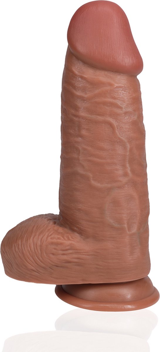 Extra Thick Straight with Balls 25,4 cm - Tan