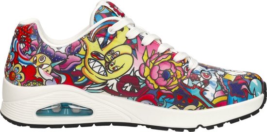 Foto: Skechers uno color doodle sneakers laag overige kleuren maat 42