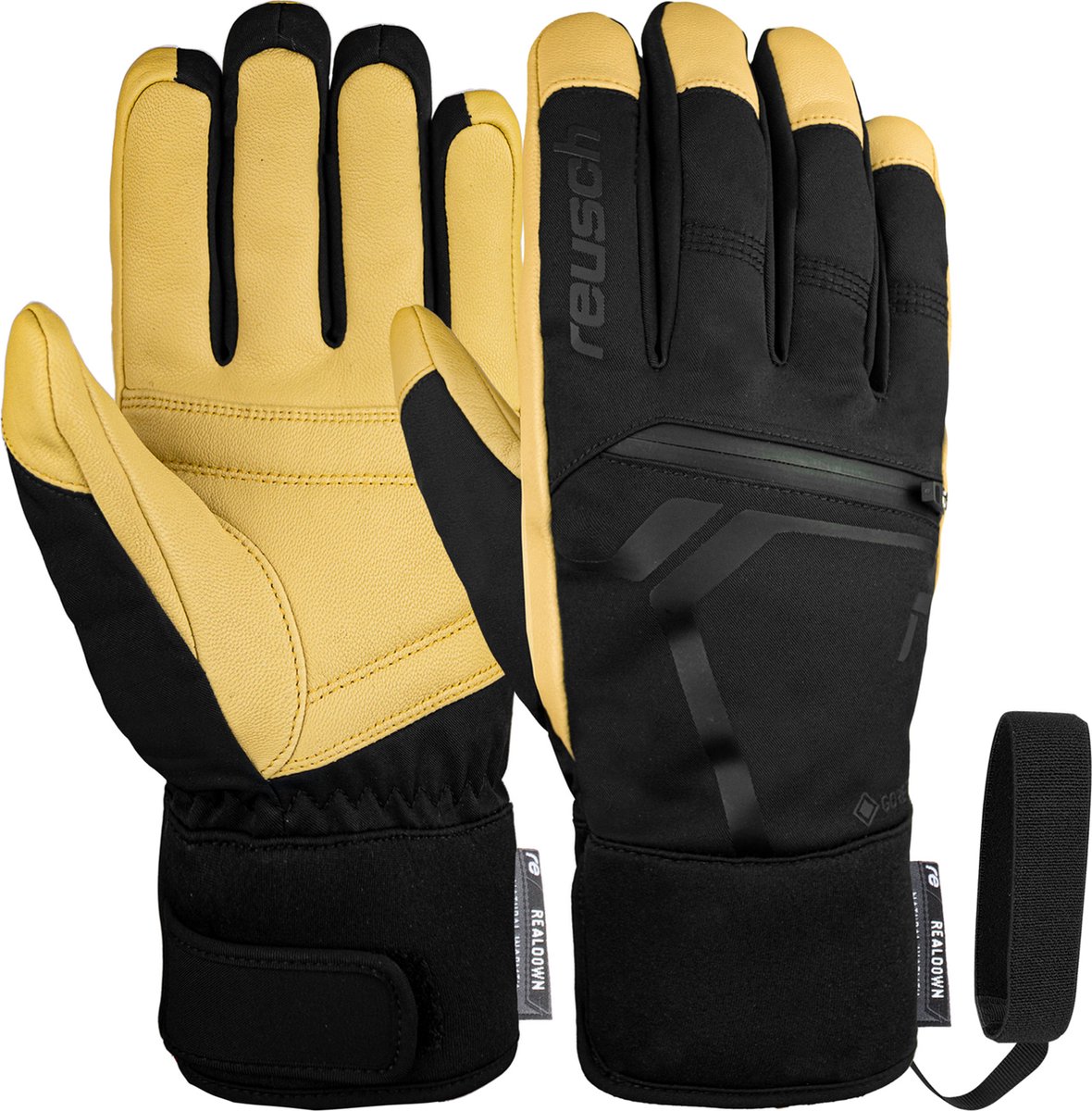Reusch Fingerhandschuhe Down Spirit GORE-TEX SC Zwart