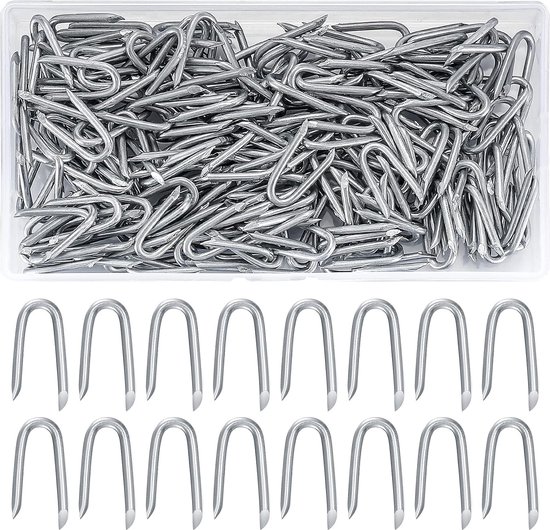 Smith & Barker Lot de 10 piquets de clôture galvanisés de qualité
